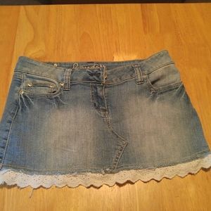 Jean skirt